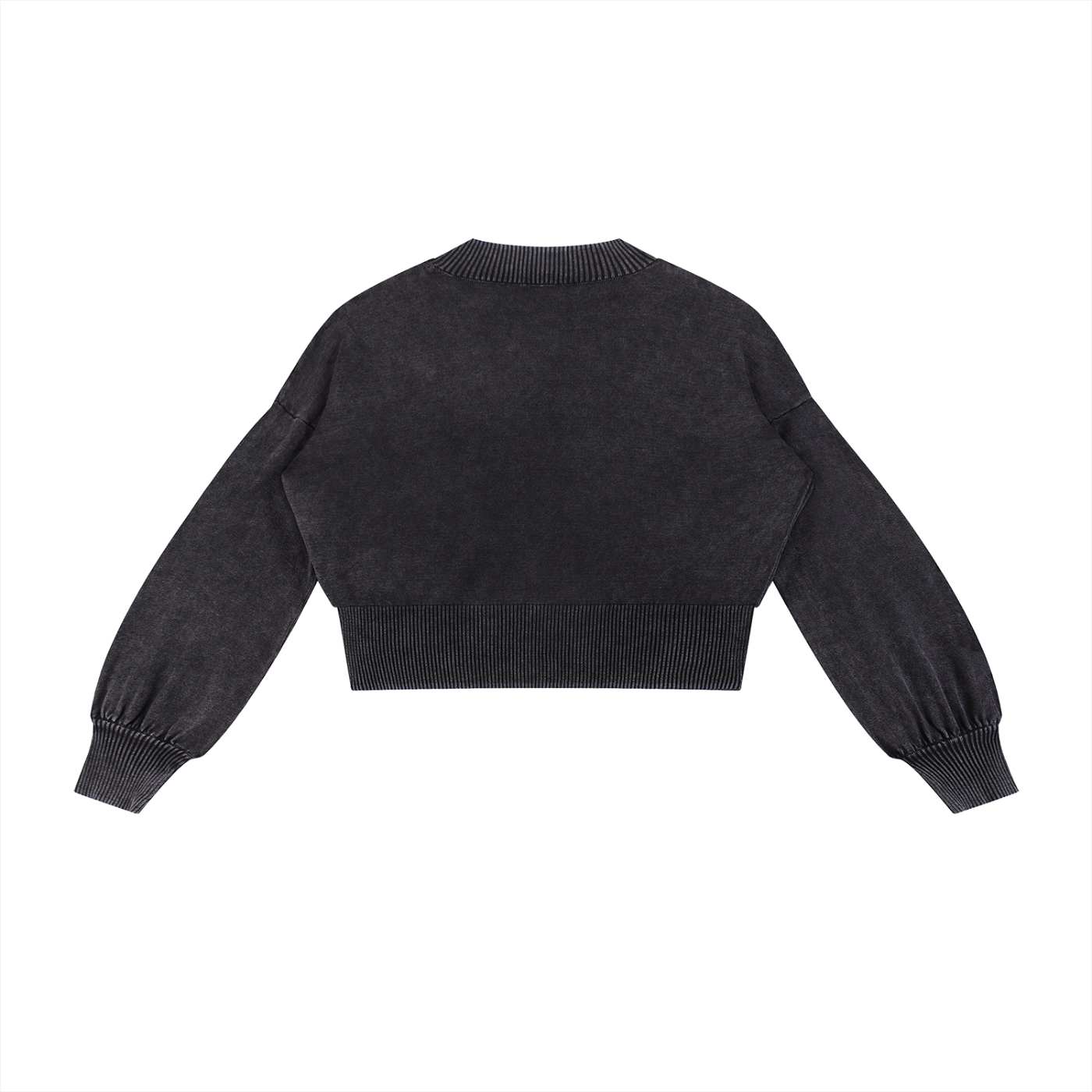 cropped sweater,balloon sleeve sweater,women's sweater,Balloon sweater