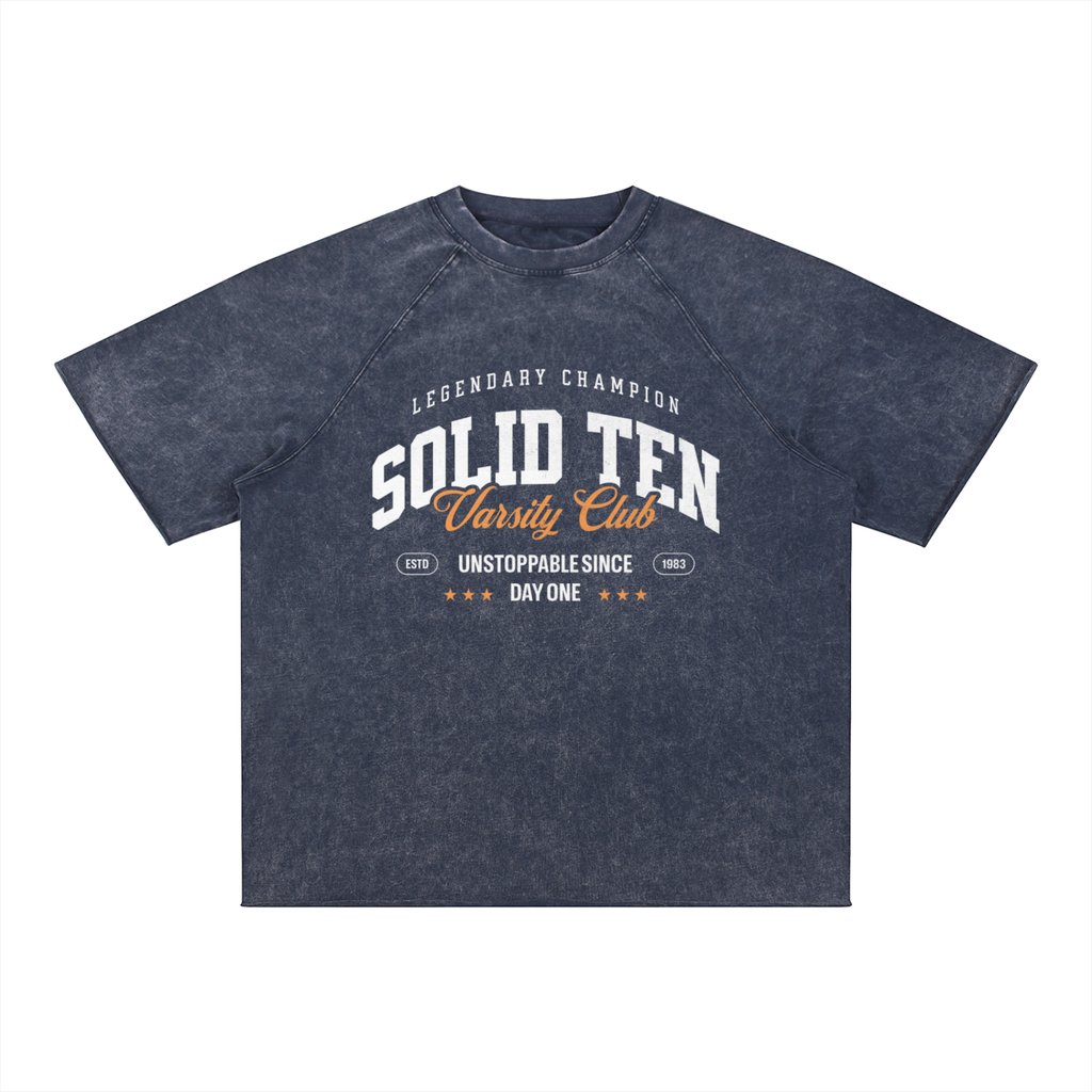 Solid Ten Varsity Club T-Shirt – Vintage Wash Set Edition