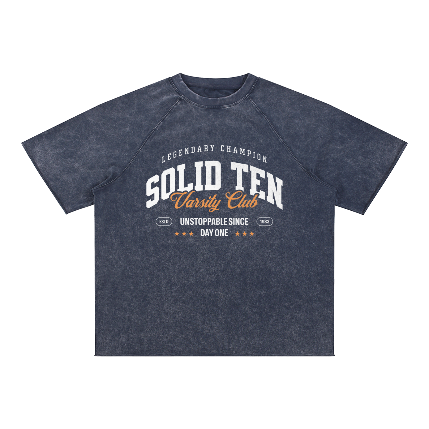 Solid Ten Varsity Club T-Shirt – Vintage Wash Set Edition