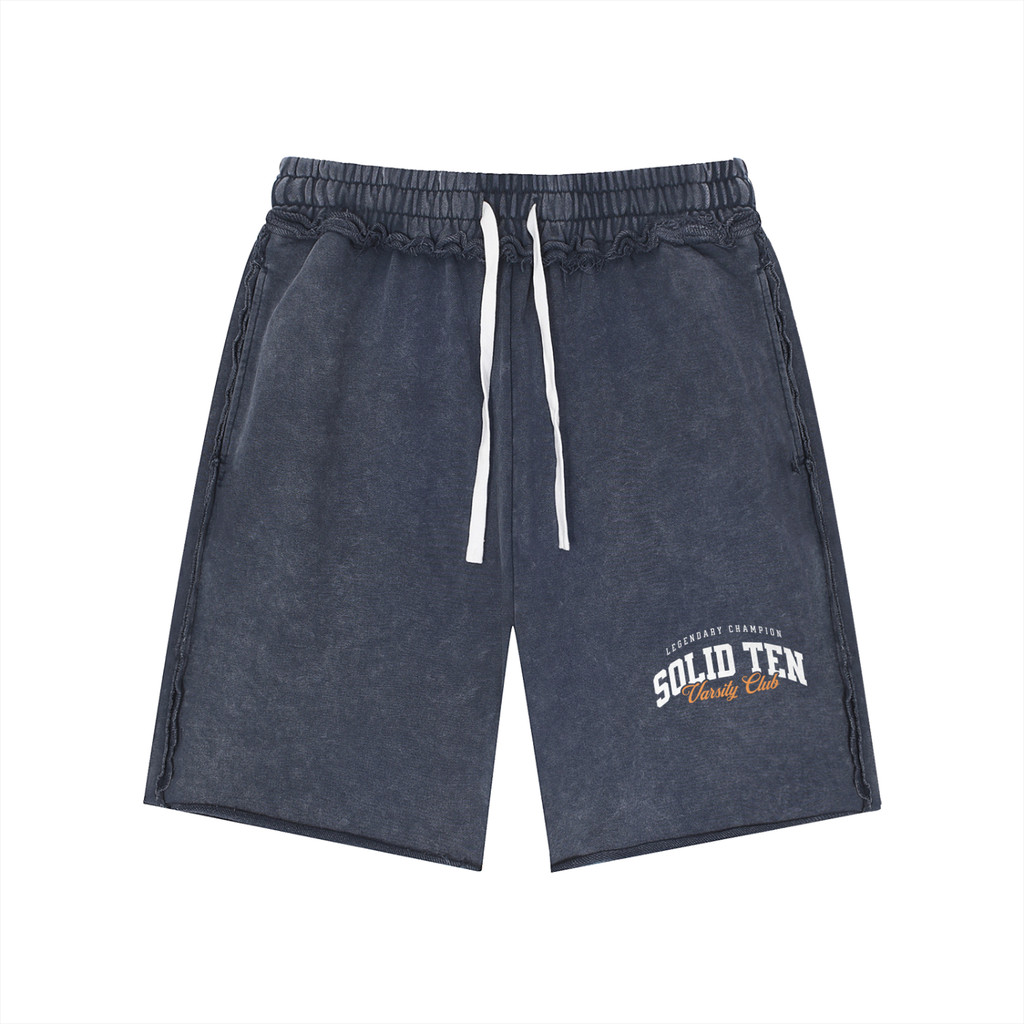 Solid Ten Varsity Club Shorts– Vintage Wash Set Edition